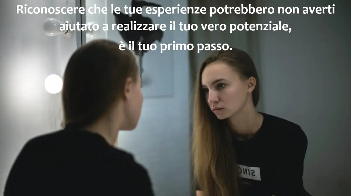 Ragazza allo specchio